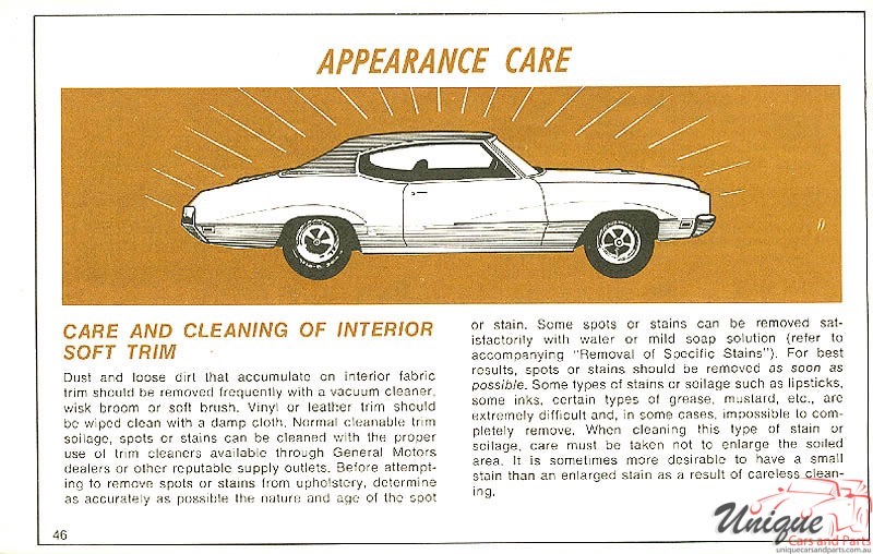1971 Buick Skylark Owners Manual Page 29